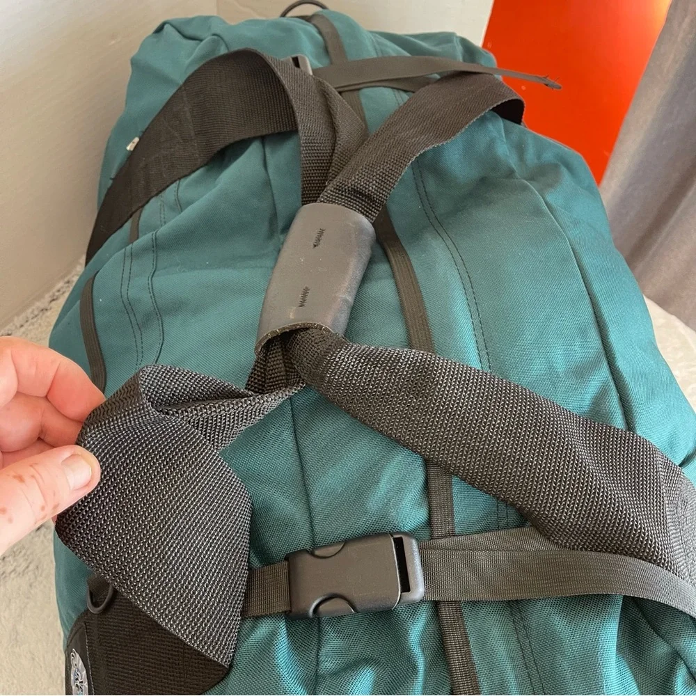 Vintage Eagle Creek Duffel Travel Green Color Large Size